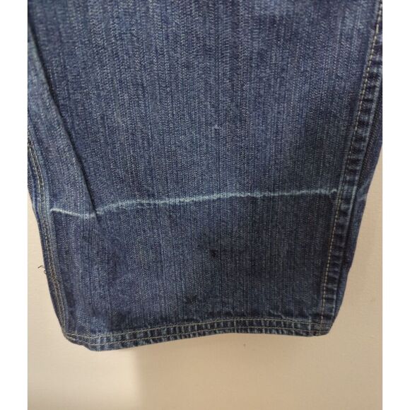 Drunknmunky Baggy Jeans Mens 42X34 Medium Wash Distressed 90s Y2K Straight - Picture 2 of 13